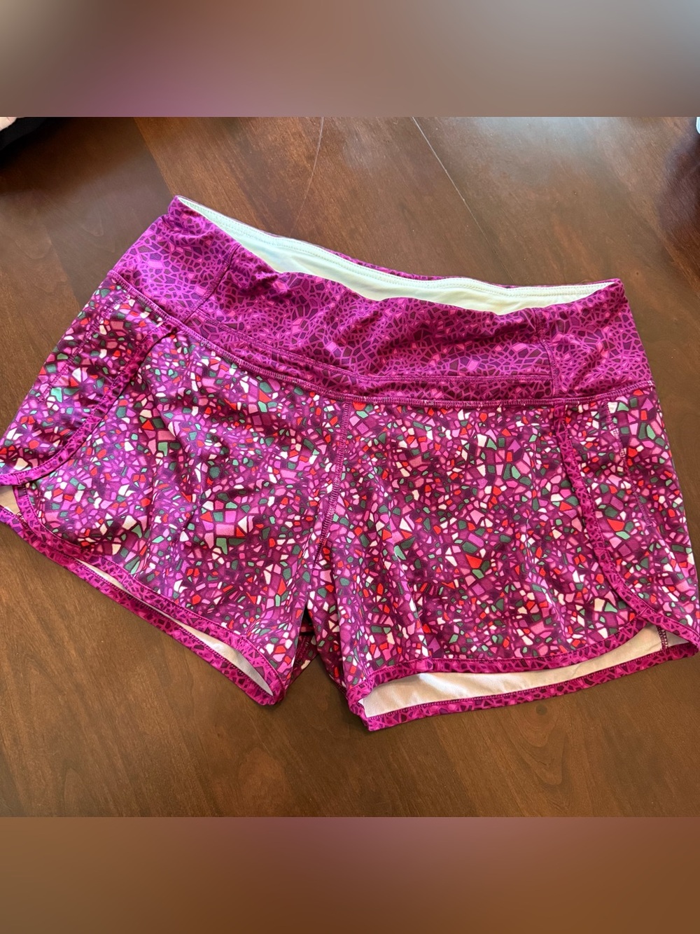 Lululemon Run Times shorts size 6 purple